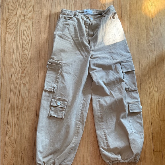 Frankie Shop Cargo Pants with Pockets sz L - Picture 1 of 1